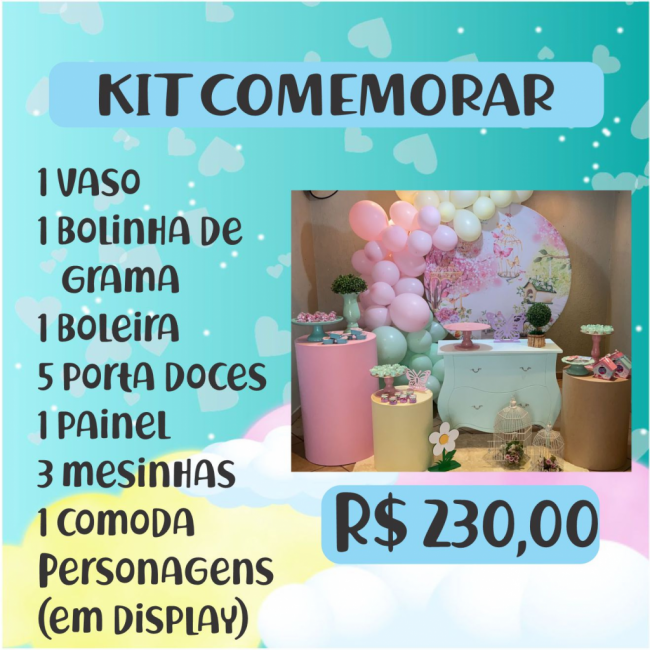 KIT COMEMORAR