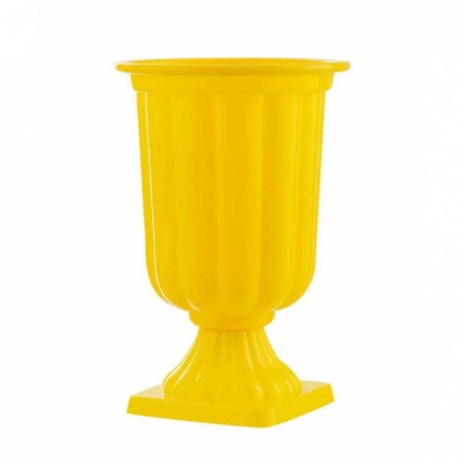 VASO DECOR AMARELO