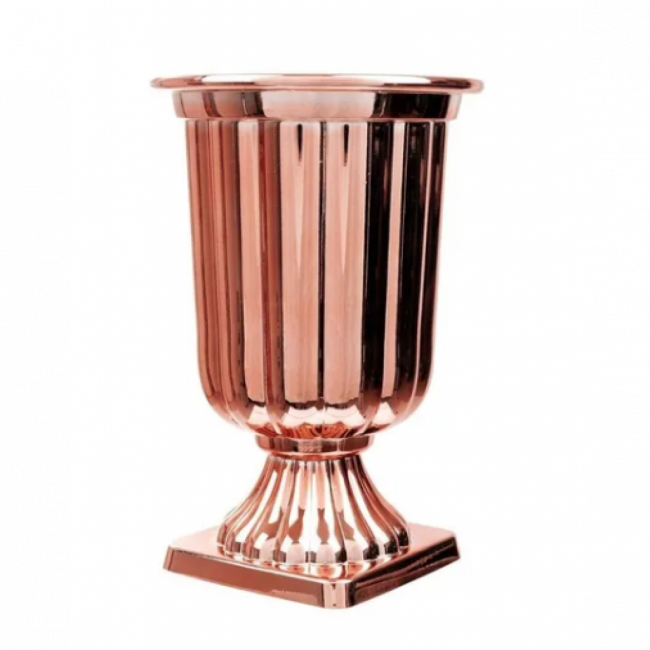 VASO DECOR ROSE GOLD CROMADO