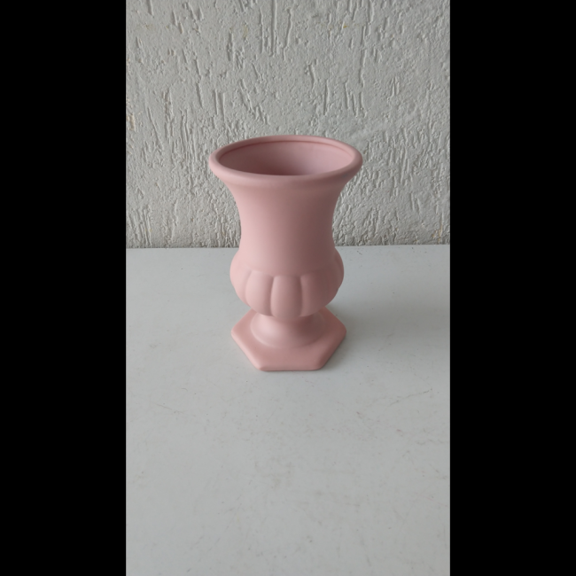 VASO ROSA MODERNO