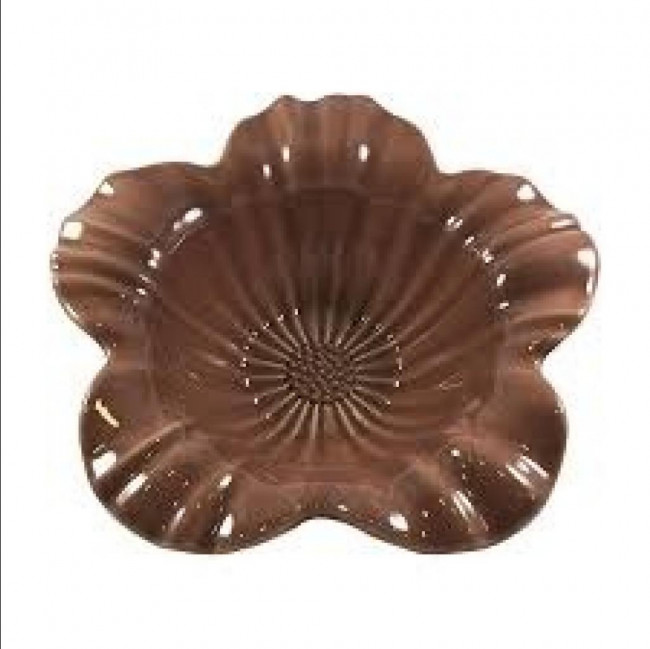 Petisqueira flor marrom bowl