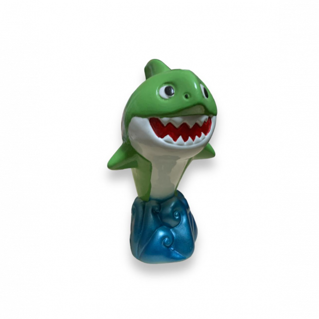 Baby shark de cerâmica - Verde