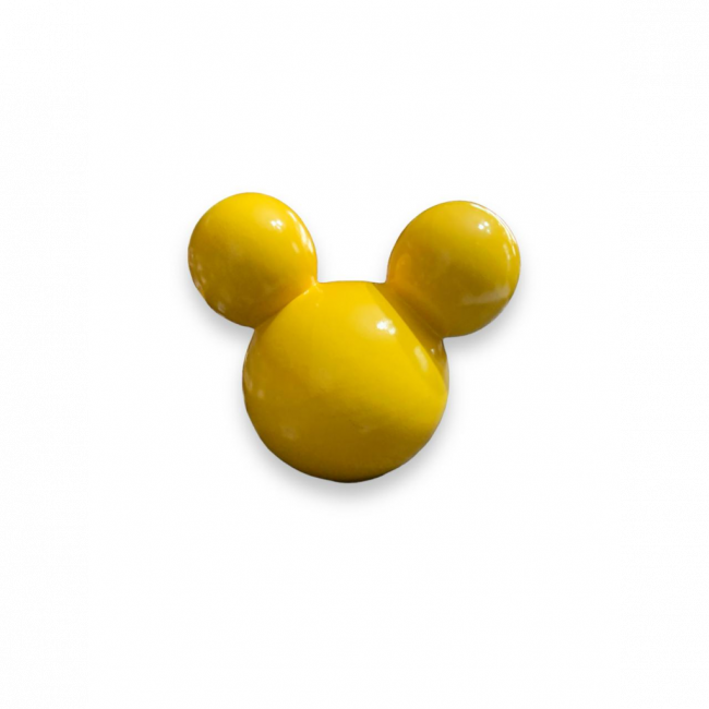 Cabeça do Mickey de cerâmica - Amarelo