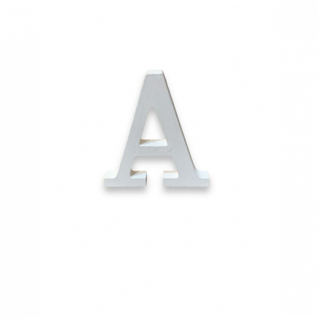 Letras de A-Z - Branco