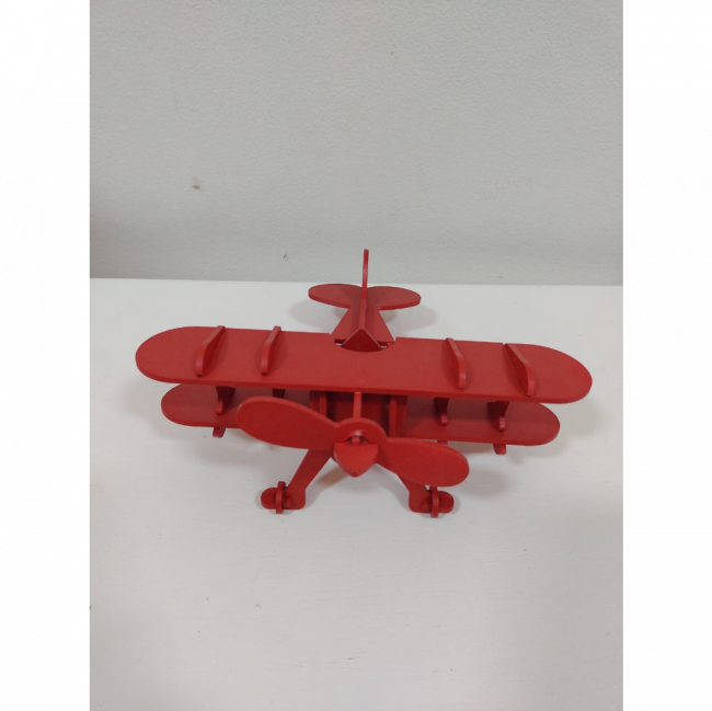 Avião Vermelho MDF