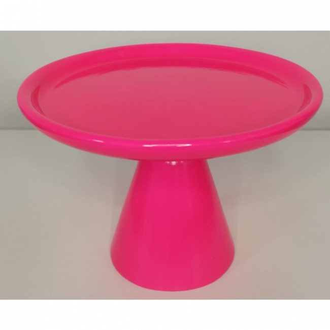 Boleira cone rosa neon P