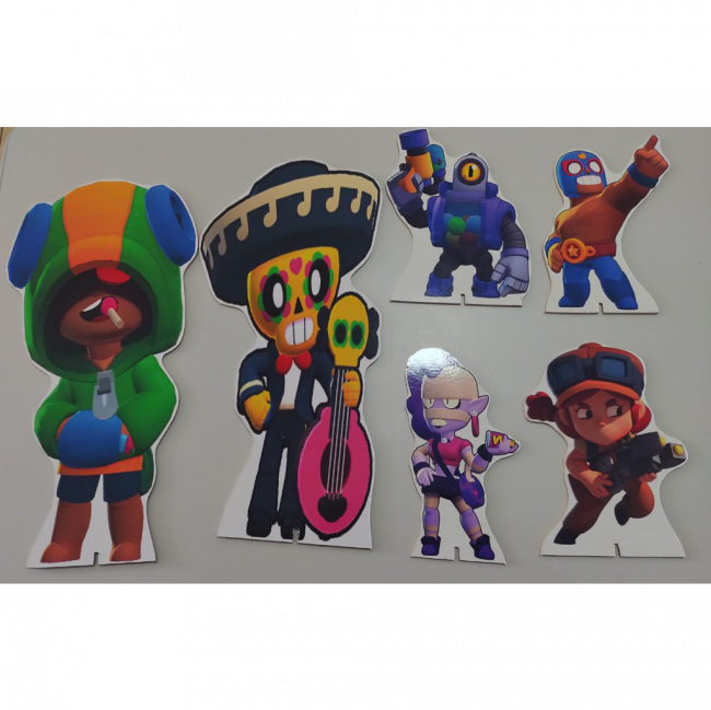 Brawl stars (6 personagens)