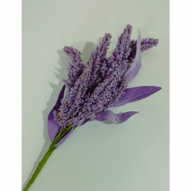 Buquê lavanda de bolinhas