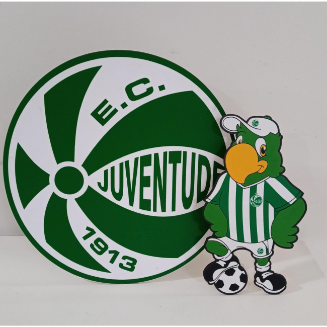 Display Juventude  + periquito - futebol