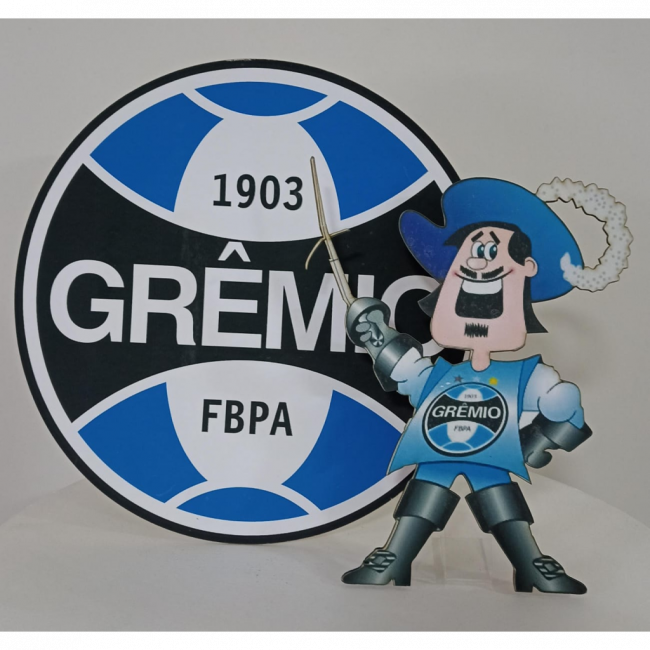 Display Grêmio  + mosqueteiro - futebol