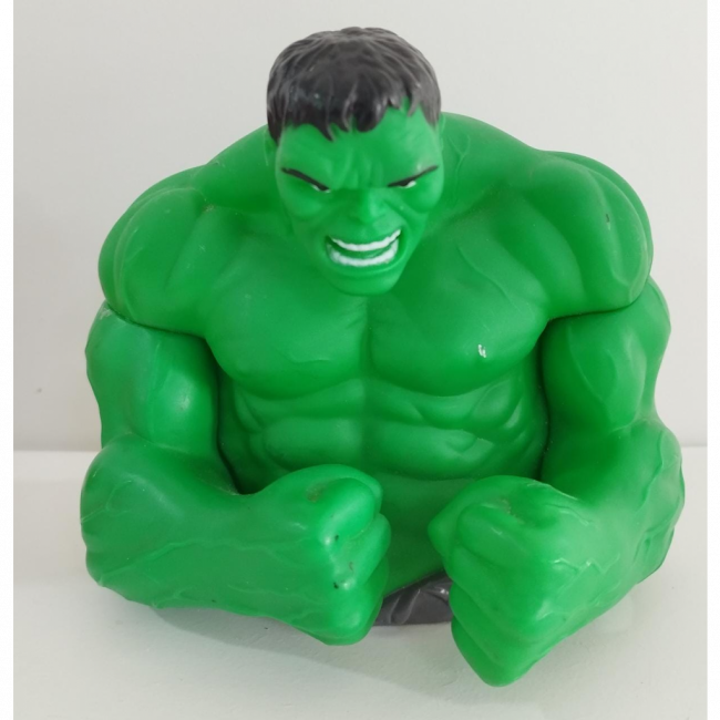 Hulk busto (Heróis) borracha