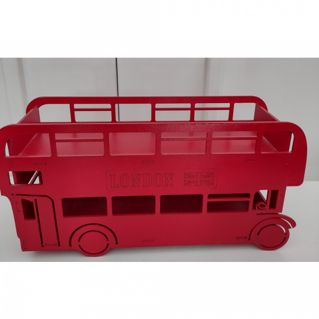 Ônibus Londres MDF (Harry Potter)