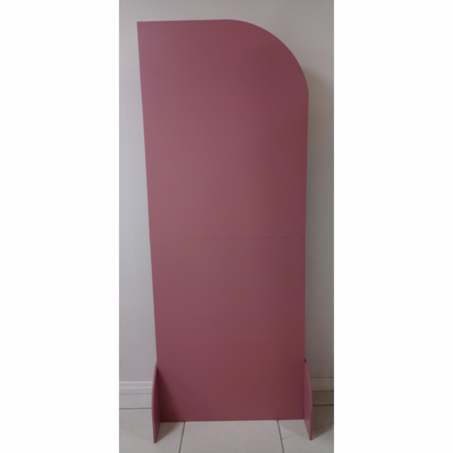 Painel Geométrico rosa antigo