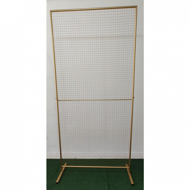 Painel telado dourado metal (CHAVE)