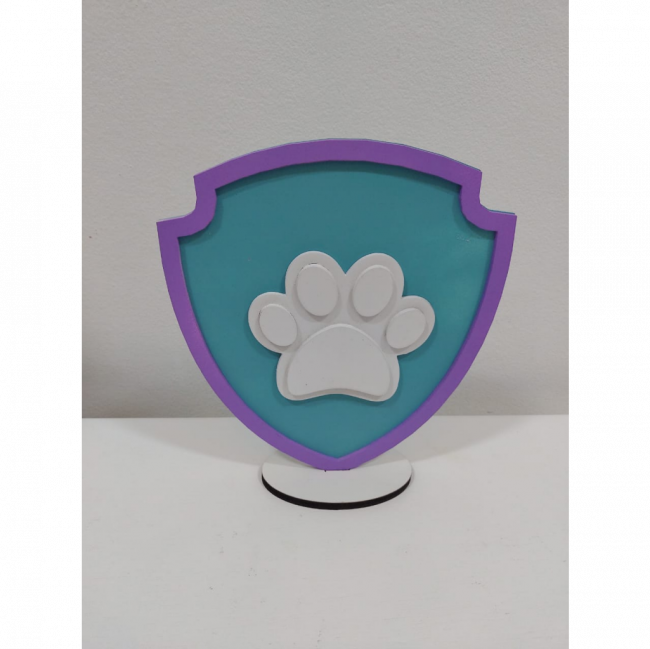 Placa Everest MDF (Patrulha Canina)