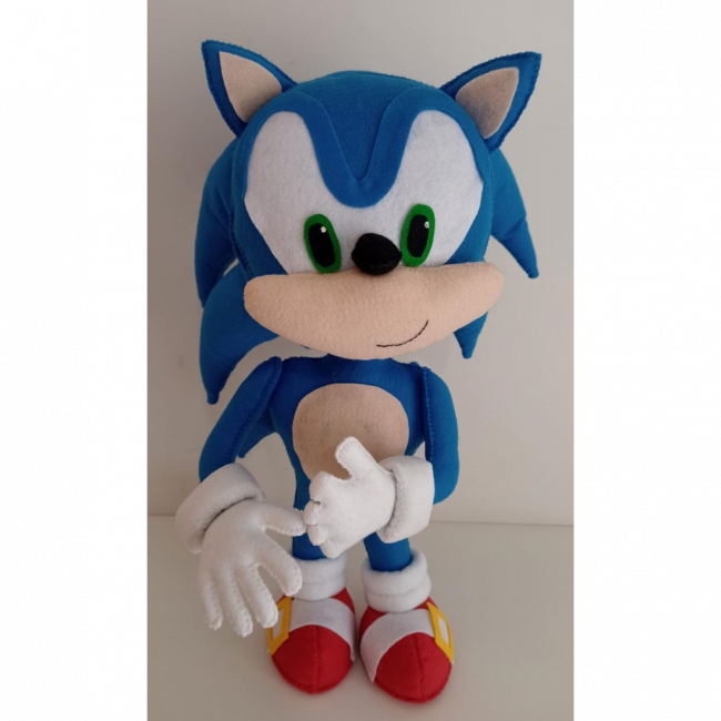 Sonic azul feltro