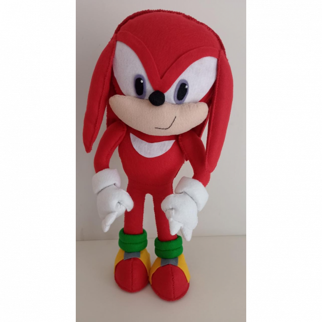 Sonic vermelho feltro