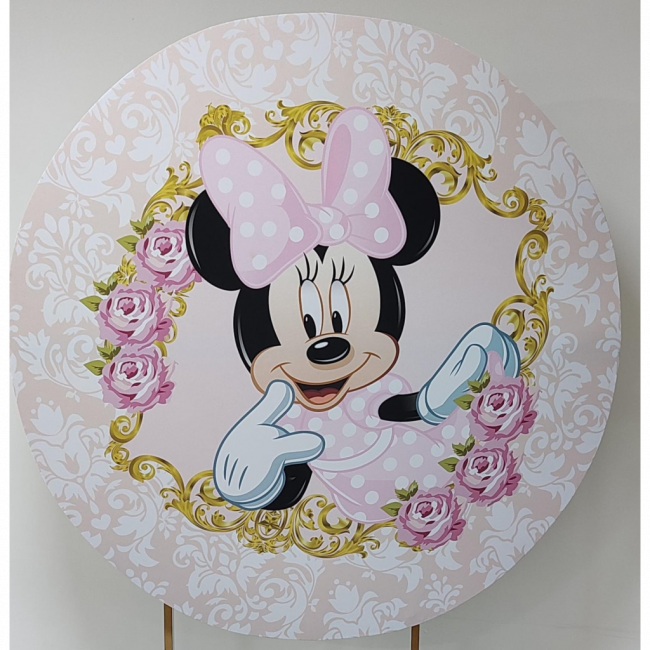 Sublimado Minnie Rosa