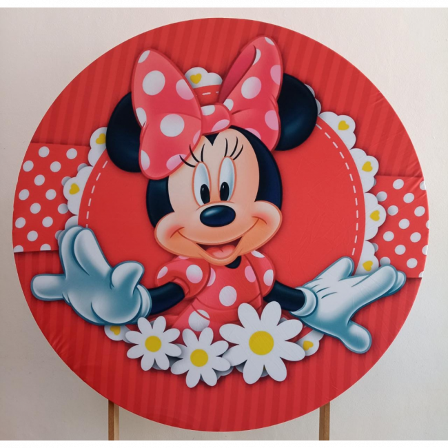 Sublimado Minnie vermelha