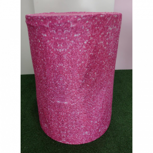 Sublimado capa glitter rosa M