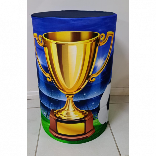 Sublimado capa troféu futebol M