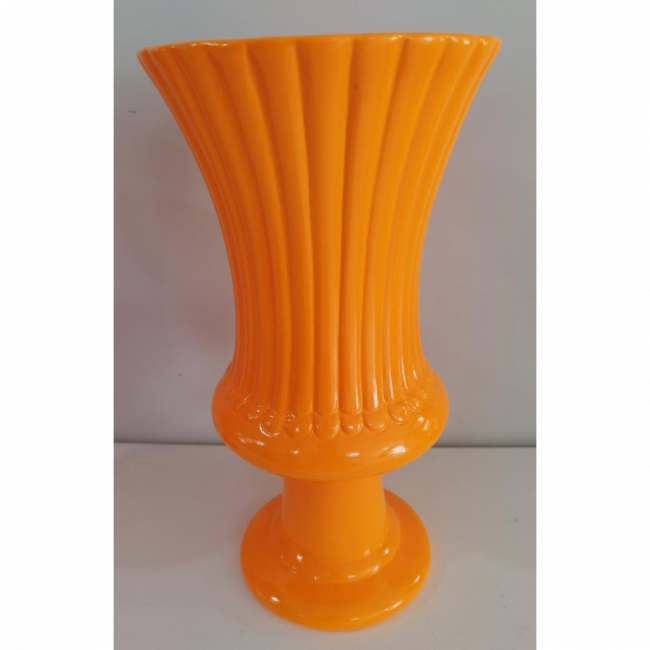 Vaso laranja Neon rainha G (cerâmica)