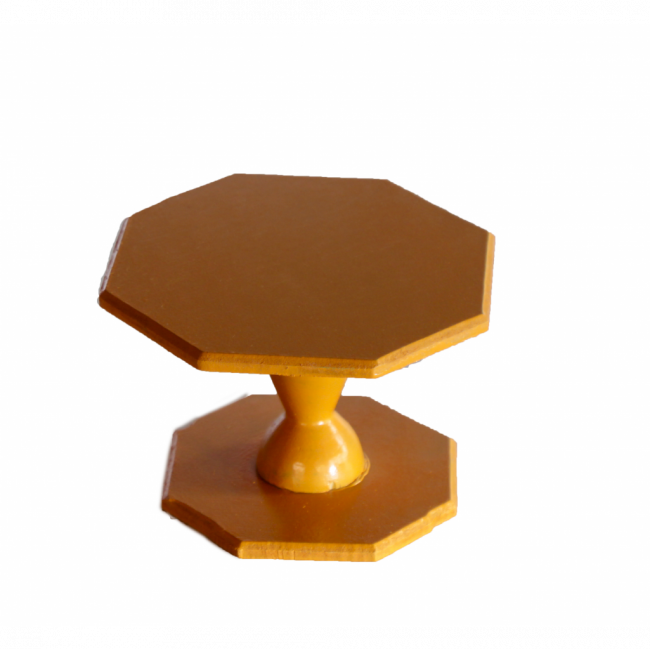 Suporte de Doces Laranja Baixo de mdf