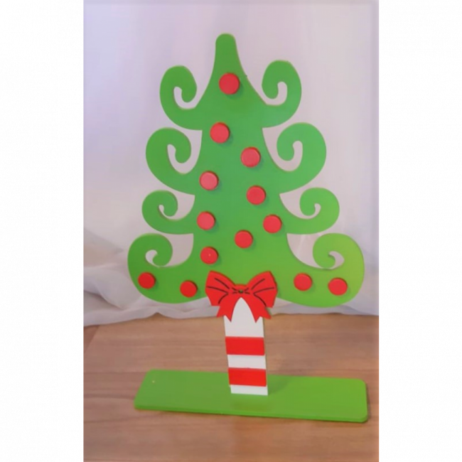 Árvore de Mesa Natal MDF