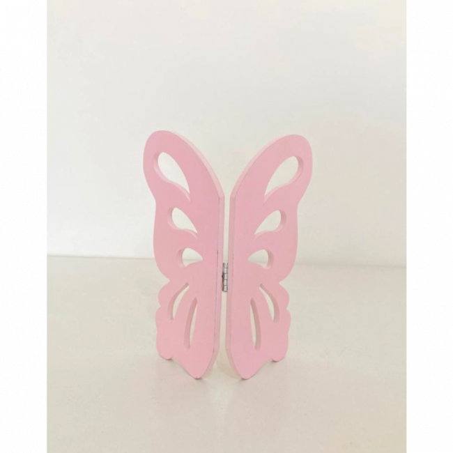 Borboleta Rosa Candy de Mesa MDF