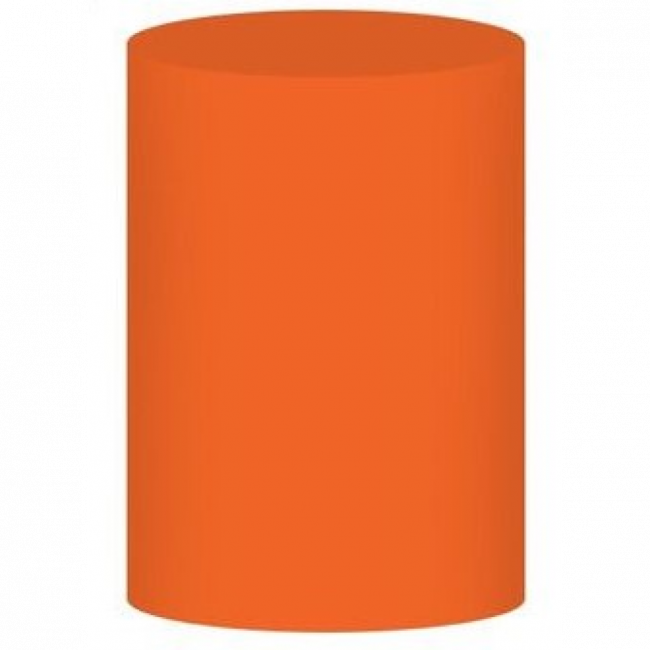 Capa Cilindro Laranja M ( tecido)