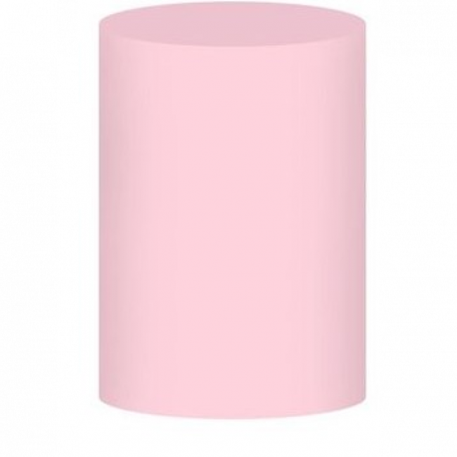 Capa Cilindro Rosa Claro G ( tecido)