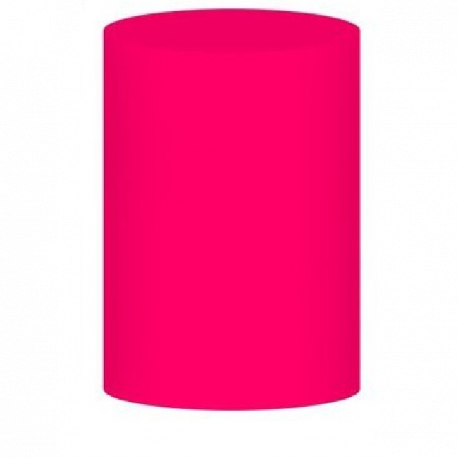 Capa Cilindro Rosa Pink P ( tecido)