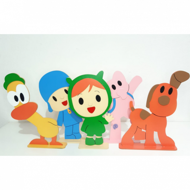 Decoracão Pocoyo MDF