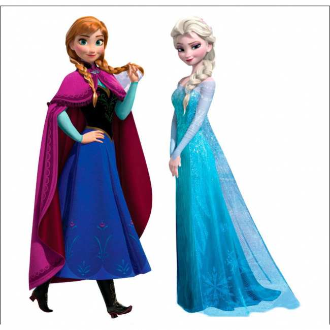 Display Anna e Elza Frozen MDF