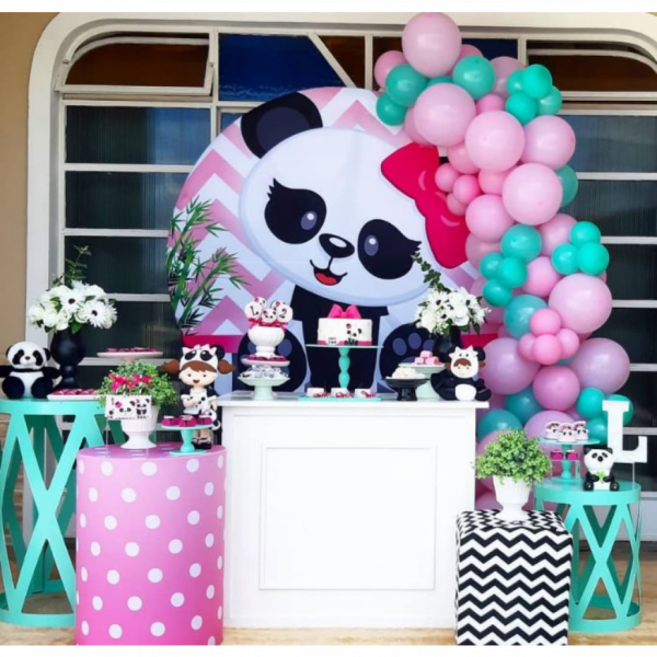 KIT Panda Rosa