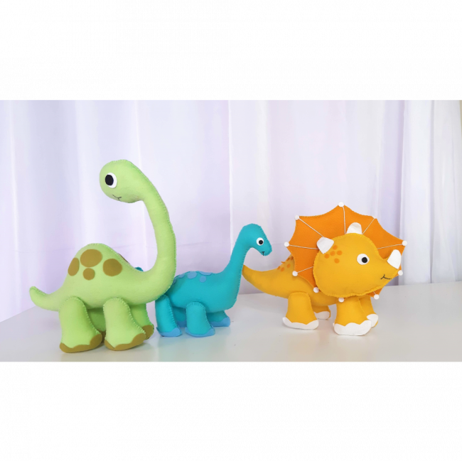 Kit Personagens Dino Baby