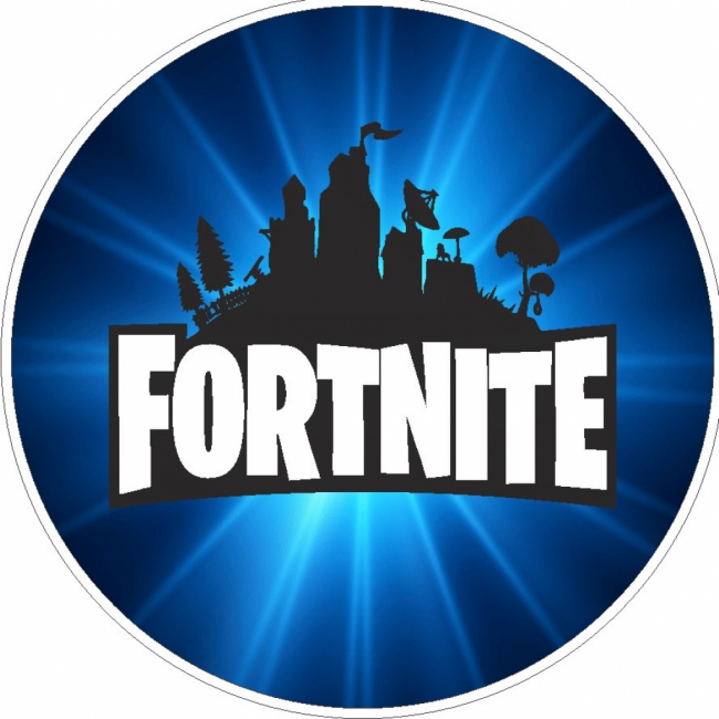 Painel Fortnite Azul