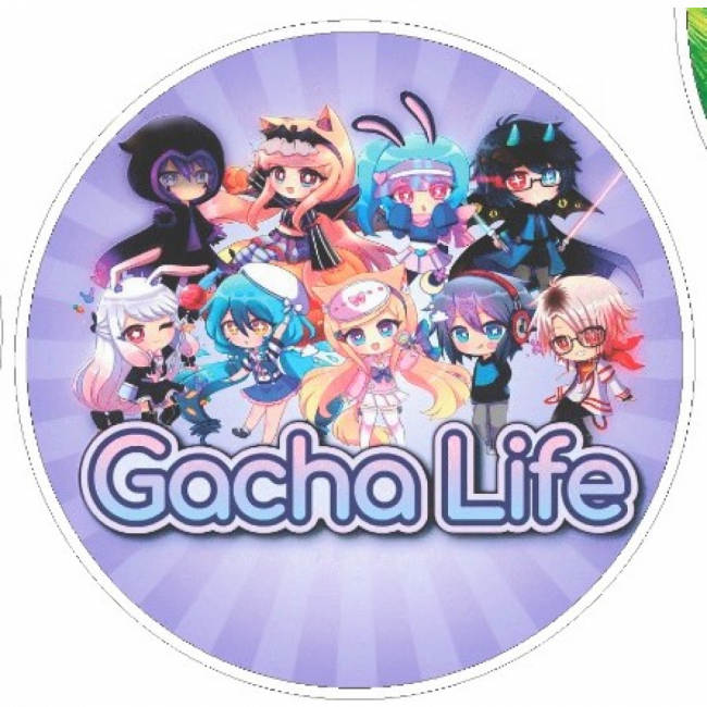 Painel gacha Life ( tecido )