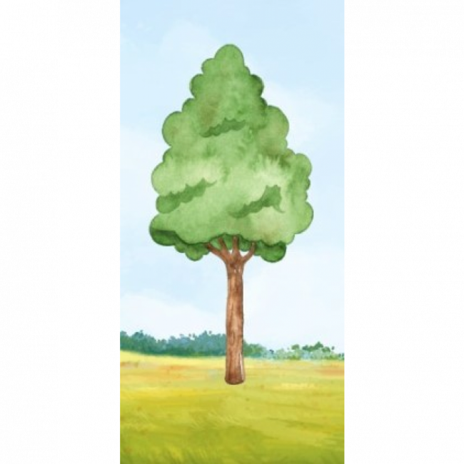 Painel Geometrico Árvore ( tecido )