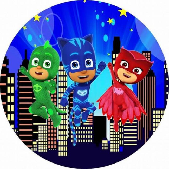 Painel Pj Masks ( tecido )