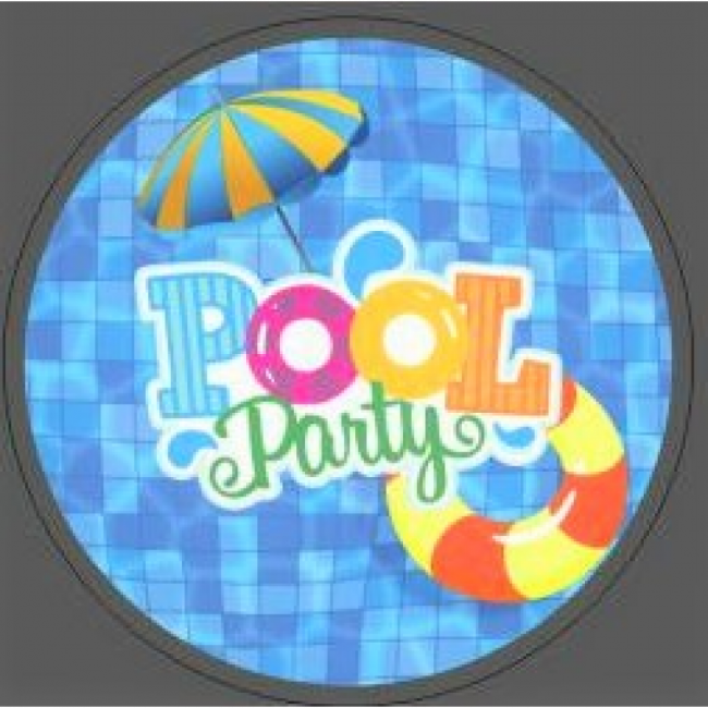 Painel Pool Party  ( tecido )