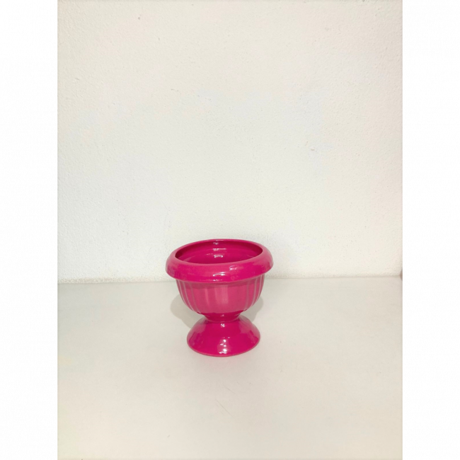 Vaso e/ou Piruliteiro Rosa Chiclete