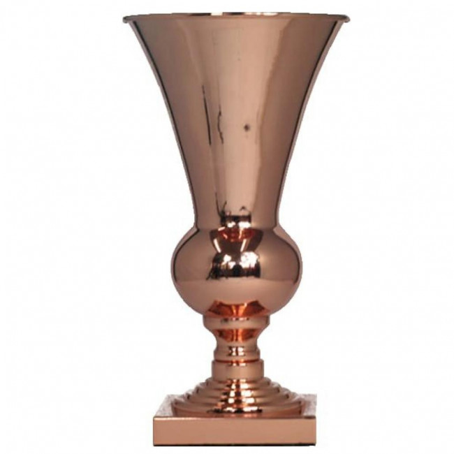 Vaso Metal Cone Rose Gold