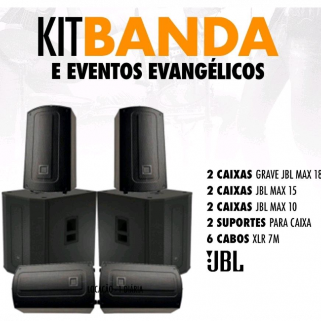 KIT BANDA / EVENTOS EVANGÉLICOS