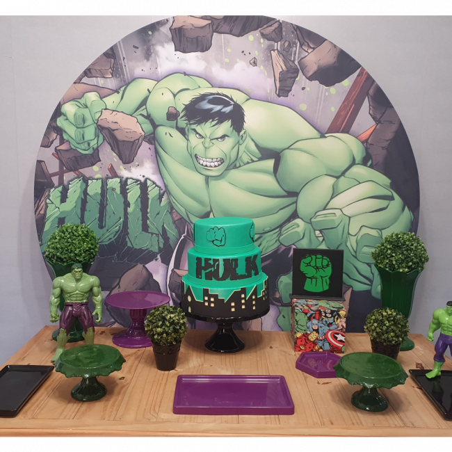Decoração- Hulk