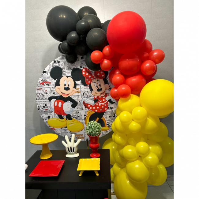 Decoração Mickey e Minnie