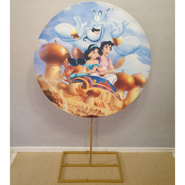 Painel Circular 1,00 m - Jasmine/Aladdin
