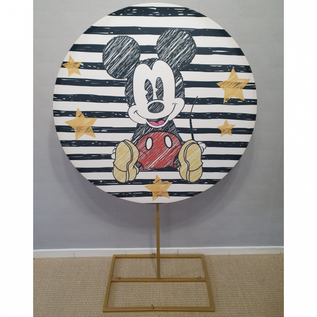 Painel Circular 1,00 m - Mickey