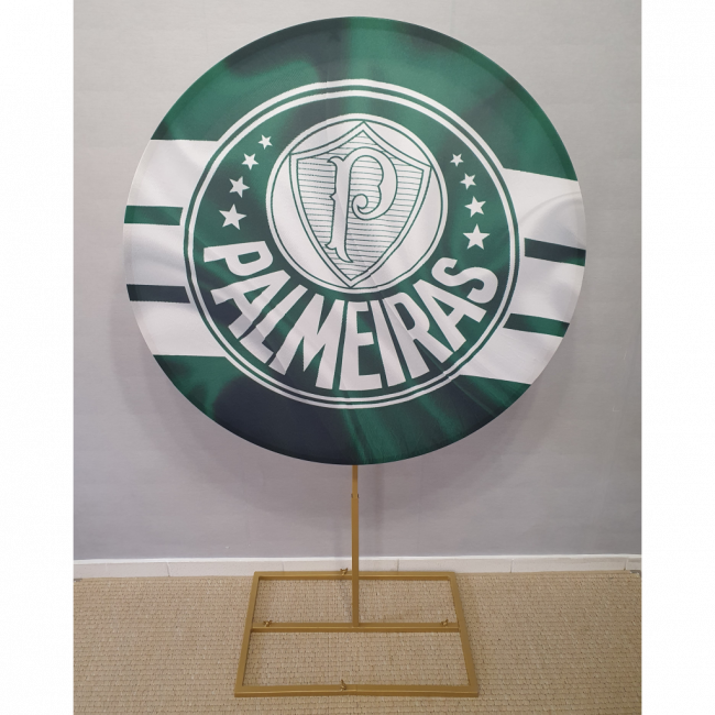 Painel Circular 1,00 m - Palmeiras