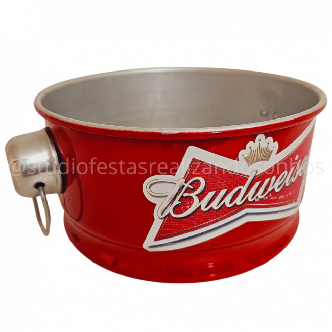 BALDE ALUMÍNIO BUDWEISER